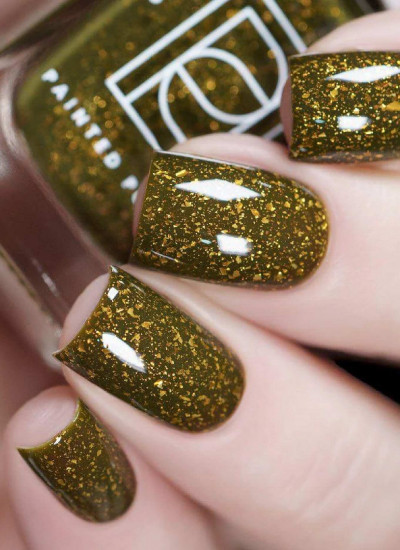 Painted Polish - Gilded Greens Collection - Gilded Gherkin