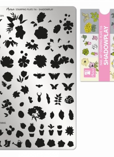 Moyra Big Stamping Plate 116 - Shadowplay