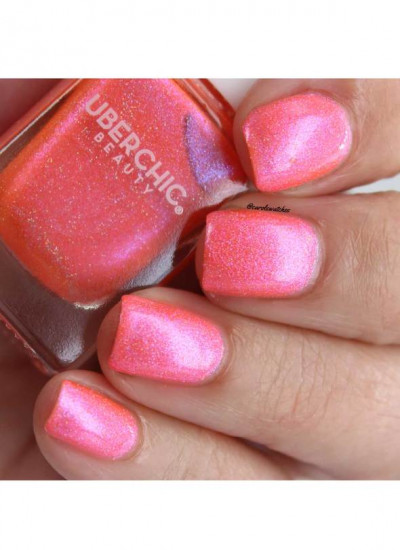 Uberchic Beauty - One In A Melon Holographic Polish