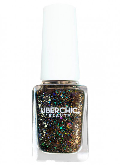 Uberchic Stamping Polish - Midnight Howl - Holographic Polish
