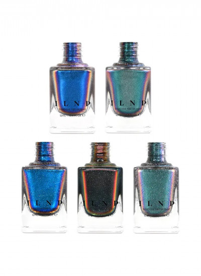 ILNP Nailpolish - The Ultra Chromes Collection Bundle ( 5 pcs)