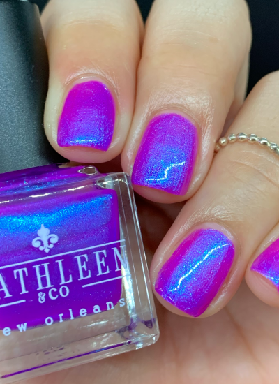 Kathleen& Co Polish - 2021 Summer Shimmers - Blue Purpalicious