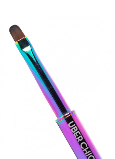 Uberchic Nailart -  Rainbow Oval Gel Clean Up Brush