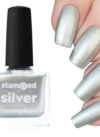 Picture Polish Stamping Polish - Silver