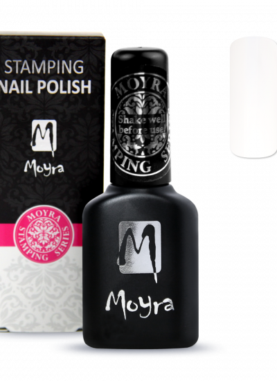 Moyra SMART POLISH FOR STAMPING SPS 02- White