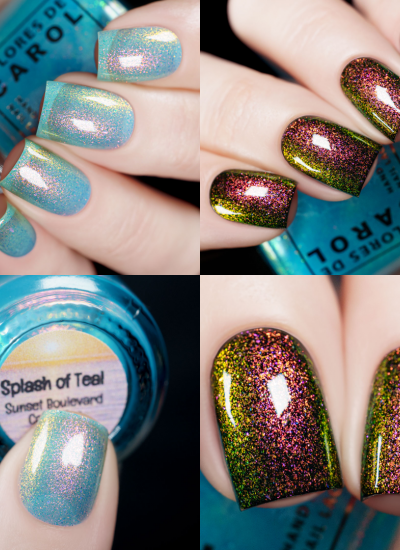 Colores de Carol -  Sunset Boulevard Collection - Splash of Teal