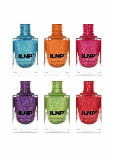 ILNP Nailpolish - The Splashed Collection Set - 6 pcs 