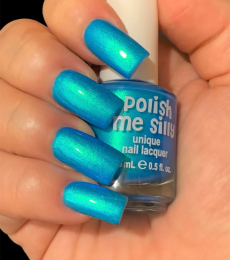 Polish Me Silly - Glow Pop PT. 7 Collection - Atomic Aqua Glow