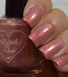 Polished For Days & Cuticula - Bows and Rosé Collab -Enchanted Rose
