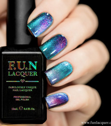 F.U.N Lacquer - 2021 Christmas Collection - Multichrome Magnetic Gel Polish- Jaw Dropping