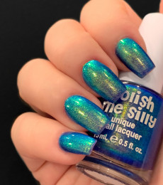 Polish Me Silly - Glow Pop Shimmer Collection - Peacock Glow