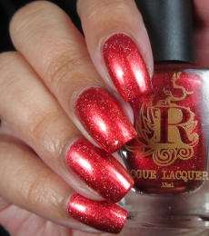 Rogue Lacquer - Prisms After Dark  -LITTLE RED DRESS