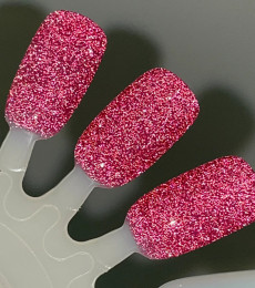 Dam Polish - Pure Love - Pink Reflective Glitter Nail Polish