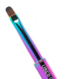 Uberchic Nailart -  Rainbow Oval Gel Clean Up Brush