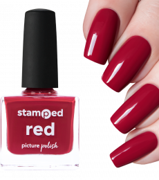 Picture Polish Stamping Polish - Red