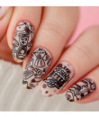 Uberchic Nailart -  Single Stamping Plates - Better With Coffee