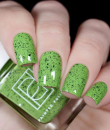 Painted Polish - Rainbow Chip Realm Part 2  -  Guac My World