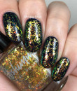 KBShimmer- The Love At Frost Sight Collection- Sol Amazing Flakie Topper Nail Polish