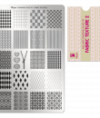 Moyra Big Stamping Plate 99 Fabric Texture 2