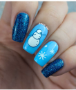 Uberchic Nailart -  Minimalist Christmas