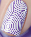 Painted Polish - Countdown to Carnival Collection - Stamped in Royalty