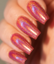 Uberchic Beauty - Red-y For My Closeup - Holographic Polish
